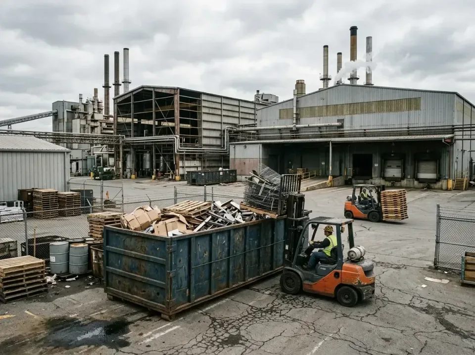 industrial-factory-scrap-conta-003 — frequently asked questions, Cheap Roll-off Dumpster Rentals in Bloomington, IN